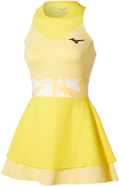 Mizuno Daybreakers Dress W Dámské šaty Lemon Tonic - Tenisové šaty Mizuno Daybreakers Dress 62GHC70044 Velikost textilu: XS