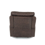 TV a relaxační křeslo s elektrickým ovládáním, potah hnědá látka v dekoru vintage, 1 motor 240V