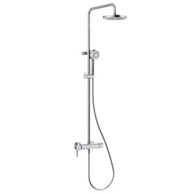 KLUDI - Logo Sprchový set Dual Shower System s baterií, 20 cm, chrom 6808505-00