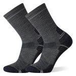Unisex merino turistické ponožky SMARTWOOL Hike Light Cushion Crew Socks, Medium Gray velikost: 38-41 (M)