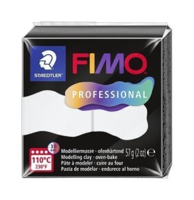 FIMO Professional - polymerová hmota 57g bílá 0