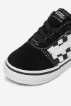Tenisky Vans WARD SLIP-ON VN0A3QU1PVJ1 Látkový materiál,Přírodní kůže (useň) - Semiš