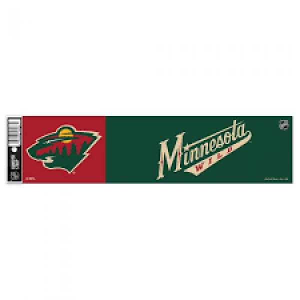 Wincraft Samolepka Minnesota Wild Bumper Strip% 1 ks