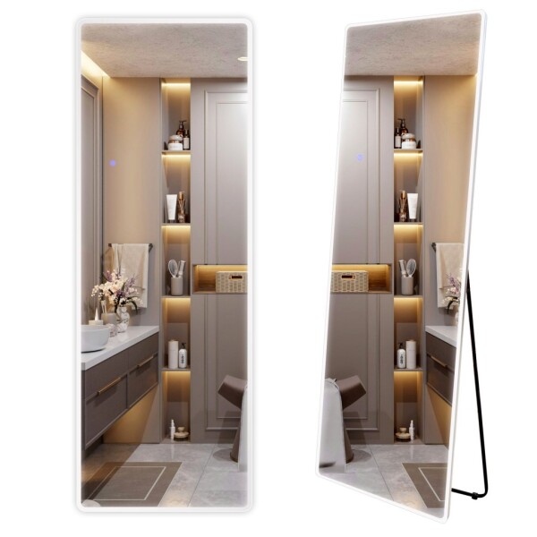 REA - Zrcadlo LED Classico 60x170cm White HOM-07055