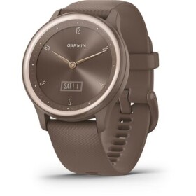 Garmin Vivomove Sport hnědá / chytré hodinky / 72 x 154 OLED / BT / ANT+ / 5 ATM (010-02566-02)