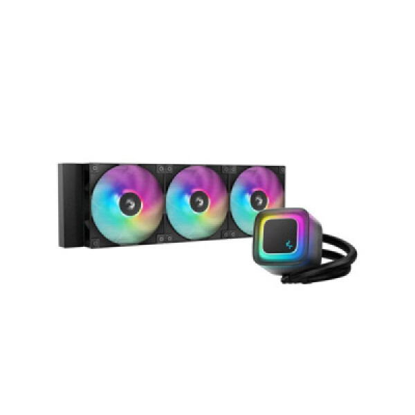 DEEPCOOL Vodní chladič LE360 V2, ARGB, 3x 120mm, AM5, LGA1851, černá EDF_1808071