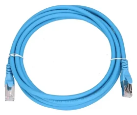 Extralink Cat6a modrá / Patch kabel / S/FTP / RJ-45 / 3 m / 10 Gbit/s
