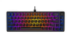 KRUX Atax 65% Pro Outemu Red černá / mechanická klávesnice / Outemu Red / RGB / US layout (KRX0126)
