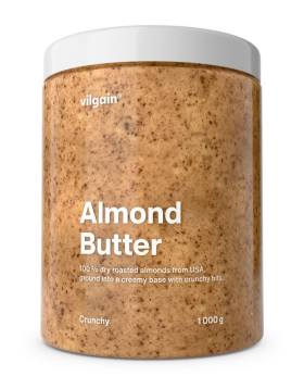 Vilgain Mandlové máslo – křupavé mandle 1 000 g