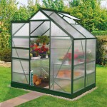 Polykarbonátový skleník – Vitavia Venus 2500, PC 4 mm zelený