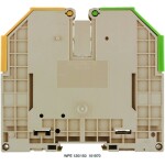 Weidmüller Z-series, Feed-through terminal, Rated cross-section: 2,5 mm², Tension clamp connection, Wemid, Dark Beige, ZDU 2.5 1608510000-100 100 ks