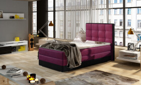 Boxspring Aster 90 látka: Mat Velvet 68 / Mat Velvet 99, Varianta: Pravá