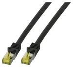 EFB Cat6a černá / Patch kabel / S/FTP / RJ-45 / 1,5 m / LSZH (MK7001.1,5B)