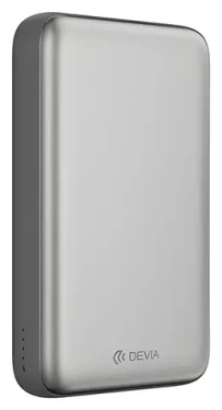 Devia Ultra12 šedá / Powerbanka / Bezdrátová / Magnetická / 10 000 mAh / PD 22,5W (6942297141834)