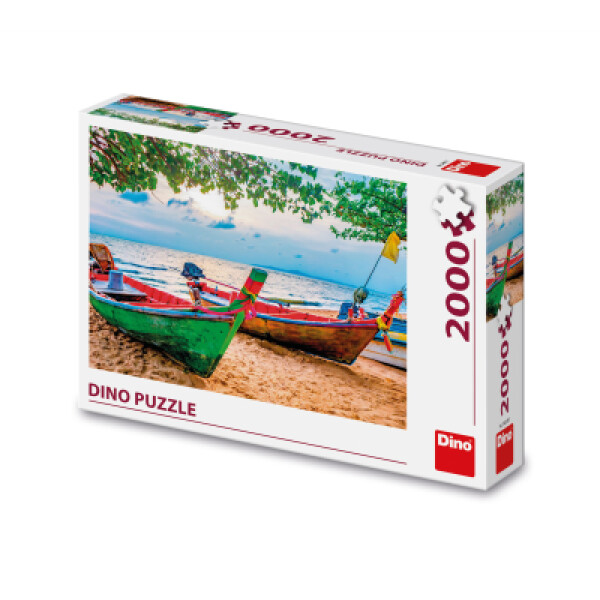 Puzzle 2000 Rybářské loďky