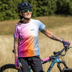 Dámský cyklistický dres Eleven Vibe Bloom Velikost: XL
