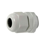 Kabelová průchodka PG-16 pro kabel 10-14mm bílá