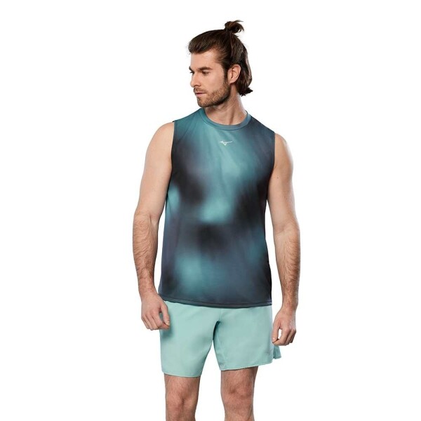 Běžecké tílko Mizuno Core Graphic Sleeveless J2GAB01223 Velikost textilu: M