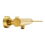 Sprchová baterie SAT Aurum bez sprchového setu 150 mm broušená zlatá SATBAUR268BG SATBAUR268BG