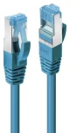 Lindy síťový kabel 0,3m modrá / Síťový kabel / RJ-45 (47145)