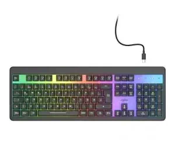 URage Exodus 215 Illuminated černá / Herní klávesnice / podsvícená / anti-ghosting / USB / US layout