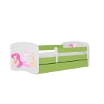 Dětská postel Babydreams+M zelená 80x160 Víla 2