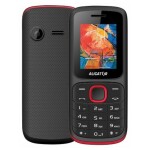 Aligator D210 černo-červená / 1.8" TFT / Dual SIM / kalkulačka / budík / FM rádio / svítilna (AD210BR)