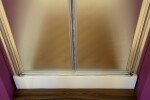 Aquatek - Glass B2 80 sprchové dveře do niky dvoukřídlé 77-81cm, barva rámu bílá, výplň sklo - matné GLASSB280-167