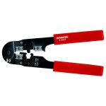 KNIPEX - kleště lisovací - 230mm - čtyřtrnové, stočené kontakty Harting; Ilme; Phoenix; Amphenol; Walther; HTS;Contact; Weidmüller 0.14-6mm², v plastovém kufříku s pěnovou vložkou (975265)