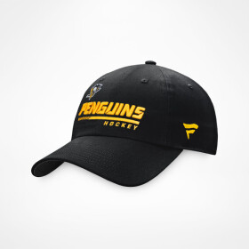 Fanatics Pánská kšiltovka Pittsburgh Penguins NHL Authentic Pro Locker Room Unstructured Adjustable Cap