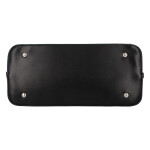 Stylová kufříková kabelka Saskie, černá