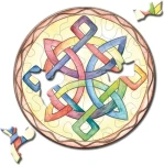 CURIOSI Kulaté puzzle Picoli: Uzel