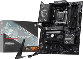 MSI B850 GAMING PRO WIFI6E / Základní deska / B850 / 4x DDR5 / 2.5G LAN / Wi-Fi 6E / ATX (7E89-001R)