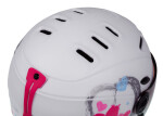 Etape dětská lyžařská přilba RIDER PRO, bílá mat (technologie In-mold, velikost S (53-55cm))