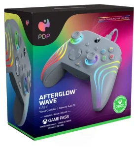 PDP Afterglow Wave šedá / Herní ovladač / drátový / USB-C / 2,43 m / Xbox Series (049-024-GE)
