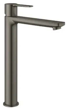 Grohe Umyvadlová baterie XL kartáčovaný Hard Graphite / Umyvadlová baterie / SilkMove kartuše / jednootvorová montáž (23405AL1)