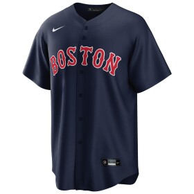Nike Pánský dres Boston Red Sox MLB Alternate - Tmavě modrá Velikost: M