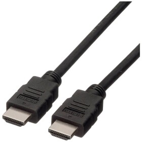 Roline HDMI kabel Zástrčka HDMI-A, Zástrčka HDMI-A 10.00 m černá 11.04.5740 stíněný HDMI kabel