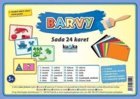 Barvy - Sada 24 karet - kolektiv autorů