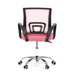Dětská židle, houpací mechanismus, růžová síťovina, KA-L103 PINK