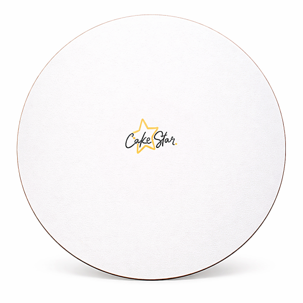 Cake star Tác pevný dřevovláknitý bílý 37cm