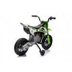 Mamido Dětská elektrická motorka Cross Pantone 361C zelená