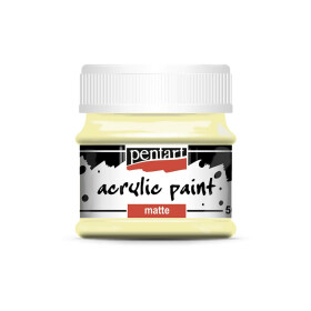 Pentart Matte 50 ml žlutá máslová