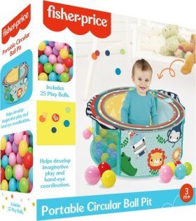 Fisher-Price Kulatá ohrádka s míčky (25ks)
