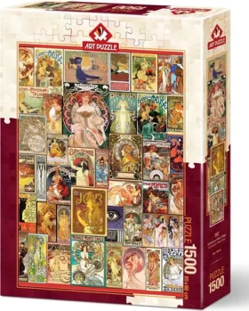 ART PUZZLE 5407 Puzzle Secesní plakát