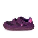 Dívčí celoroční barefoot tenisky Bugga SAFI Dark Purple B00201-06 - 32