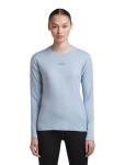 ICEBREAKER Wmns 200 MerinoFine Ace LS Crewe, Zinc Blue (vzorek) velikost: S