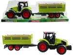 MaDe 23102 - Traktor s přívěsem, na setrvačník, 38 cm