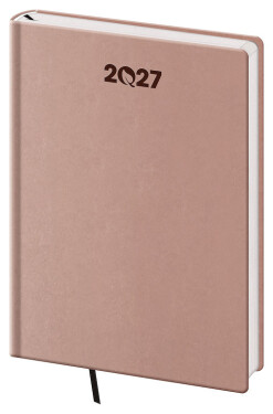 Týdenní diář 2027 Helma A5 ECO Almond