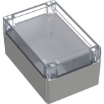 TRU COMPONENTS TC-10860932 univerzální pouzdro 180 x 120 x 90.30 ABS-PC světle šedá 1 ks